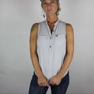 🏍 Harley Davidson Black Label Sleeveless Top